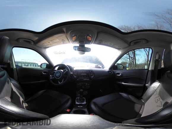 2018 Jeep Compass Latitude with VIN 3C4NJDBB8JT394845, listed as a IAAI auction lot 41590737 with 49,000 mi miles. Bid and sale history available at carsss.com. Image 18.