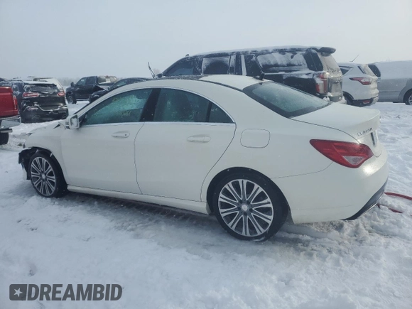2017 Mercedes-Benz CLA 250 with VIN WDDSJ4GB3HN442473, listed as a Copart auction lot 43711085 with 70,391 mi miles and Clean Title. Bid and sale history available at DreamBid. Image 2.