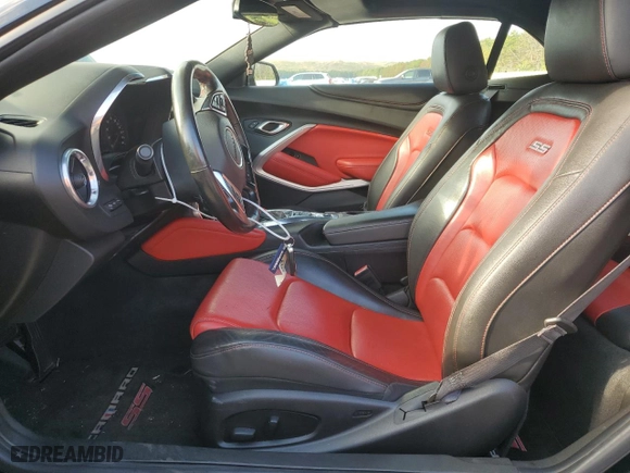 2017 Chevrolet Camaro 2SS with VIN 1G1FH3D71H0122155, listed as a Copart auction lot 71467174 with 84,706 mi miles and Salvage Title. Bid and sale history available at carsss.com. Image 7.