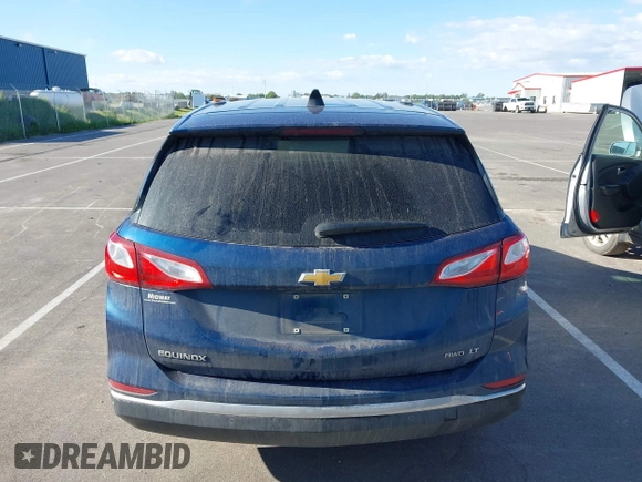 2019 Chevrolet Equinox LT z VIN 2GNAXTEV0K6138242, wystawiony jako IAAI lot #42313300 z przebiegiem 189 527 mil mil oraz . Historia ofert i sprzedaży dostępna na DreamBid. Obrazek 16.