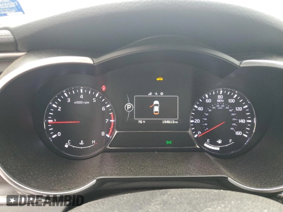 2014 Kia Optima SX Turbo with VIN 5XXGR4A6XEG321869, listed as a Copart auction lot 61821185 with 194,613 mi miles and Clean title. Bid and sale history available at DreamBid. Image 9.