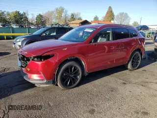 2022 Mazda CX-9 Touring Plus with VIN JM3TCBAY2N0628189, listed as a Copart auction lot 55663825 with 56,511 mi miles and Salvage title. Bid and sale history available at DreamBid. Image 1.