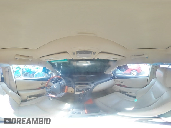 2010 Lexus RX 450h with VIN JTJBC1BA1A2414418, listed as a Copart auction lot 51016425 with 47,883 mi miles and Salvage Title. Bid and sale history available at DreamBid. Image 13.