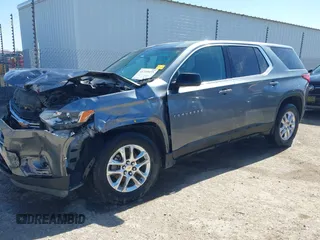 2020 Chevrolet Traverse LS with VIN 1GNERFKW0LJ115378, listed as a IAAI auction lot 41725977 with 149,270 mi miles and . Bid and sale history available at DreamBid. Image 18.