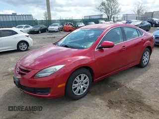 2013 Mazda 6 i Sport with VIN 1YVHZ8BH8D5M04788, listed as a IAAI auction lot 41932156 with 175,988 mi miles. Bid and sale history available at carsss.com. Image 2.