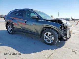 2022 Hyundai Tucson SEL with VIN 5NMJB3AE4NH133264, listed as a Copart auction lot 49645295 with 5,881 mi miles and Salvage Title. Bid and sale history available at carsss.com. Image 4.