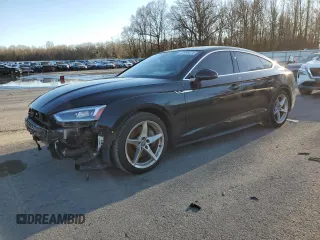 2018 Audi A5 Sportback Premium Plus with VIN WAUENCF51JA080963, listed as a Copart auction lot 40986024 with 71,160 mi miles. Bid and sale history available at carsss.com. Image 1.