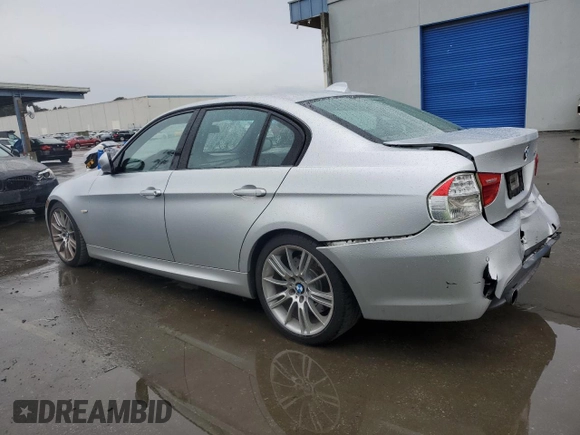 2011 BMW 3 Series 335i with VIN WBAPM5C50BE576519, listed as a Copart auction lot 44409265 with 142,522 mi miles and Salvage Title. Bid and sale history available at carsss.com. Image 2.