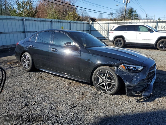2022 Mercedes-Benz C 300 z VIN W1KAF4HBXNR048145, wystawiony jako Copart lot #49317815 z przebiegiem 54 809 mil mil oraz Szkoda całkowita • Salvage title. Historia ofert i sprzedaży dostępna na DreamBid. Obrazek 4.