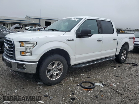 2015 Ford F-150 XLT with VIN 1FTEW1EFXFFB81265, listed as a Copart auction lot 51841715 with 122,771 mi miles and Salvage Title. Bid and sale history available at carsss.com. Image 1.
