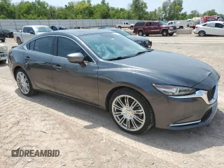 2019 Mazda 6 Grand Touring Reserve with VIN JM1GL1WY6K1501562, listed as a Copart auction lot 65898284 with 44,466 mi miles and Salvage Title. Bid and sale history available at DreamBid. Image 4.