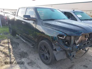 2022 Ram 1500 Big Horn with VIN 1C6RREMT1NN383138, listed as a IAAI auction lot 41576458 with 116,842 mi miles. Bid and sale history available at carsss.com. Image 1.