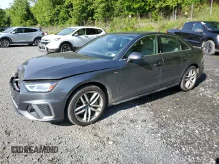 2021 Audi A4 S line Premium z VIN WAUDAAF45MN004808, wystawiony jako Copart lot #59028435 z przebiegiem 33 469 mil mil oraz Szkoda całkowita • Salvage title. Historia ofert i sprzedaży dostępna na DreamBid. Obrazek 1.