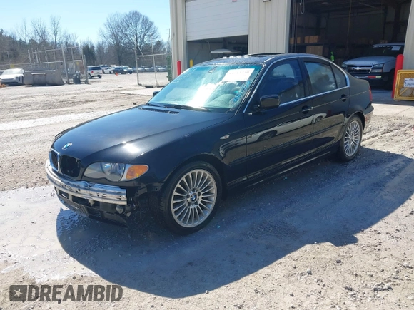 2002 BMW 3 Series 330i with VIN WBAEV53442KM20285, listed as a IAAI auction lot 41513330 with 239,374 mi miles and . Bid and sale history available at DreamBid. Image 2.