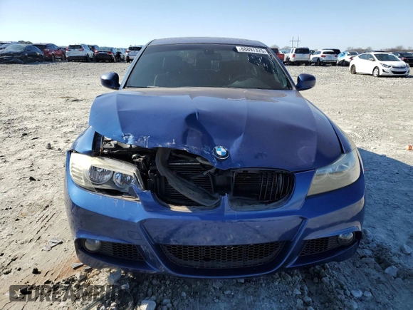 2011 BMW 3 Series 328i with VIN WBAPH7C53BE126010, listed as a Copart auction lot 88897375 with 154,678 mi miles and Salvage title. Bid and sale history available at DreamBid. Image 5.