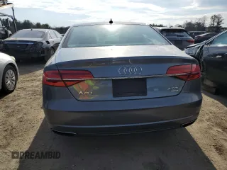 2017 Audi A8 Sport with VIN WAU43AFD2HN018729, listed as a Copart auction lot 46606155 with 88,734 mi miles and Salvage Title. Bid and sale history available at DreamBid. Image 6.