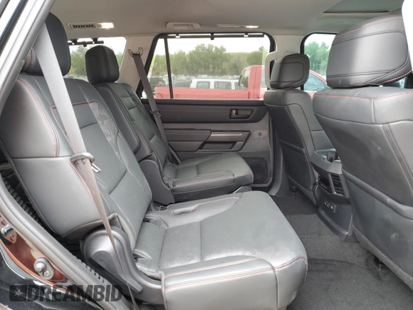 2023 Toyota Sequoia SR5 with VIN 7SVAAABA2PX013739, listed as a Copart auction lot 68459894 with 12,234 mi miles and Salvage Title. Bid and sale history available at carsss.com. Image 11.
