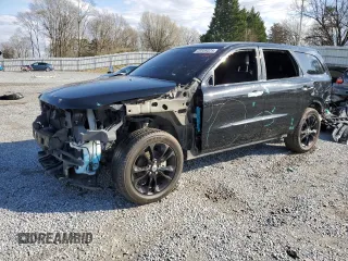 2019 Dodge Durango GT Plus with VIN 1C4RDHDG5KC806256, listed as a Copart auction lot 45959325 with 100,239 mi miles and Salvage Title. Bid and sale history available at carsss.com. Image 1.