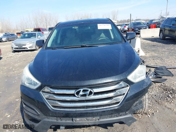 2013 Hyundai Santa Fe Sport with VIN 5XYZTDLB5DG089714, listed as a IAAI auction lot 41776719 with 185,212 mi miles. Bid and sale history available at carsss.com. Image 12.
