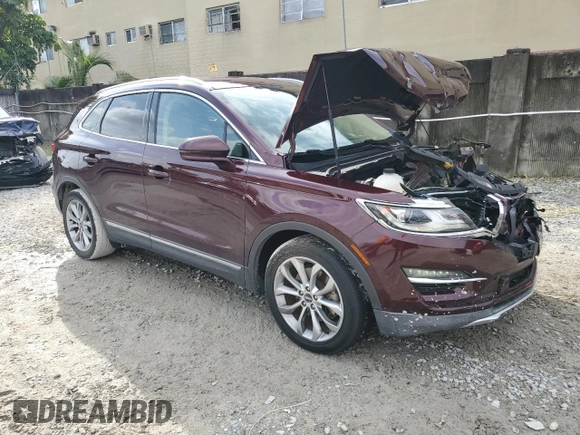 2017 Lincoln MKC Select with VIN 5LMCJ2C98HUL32796, listed as a Copart auction lot 54217355 with 99,321 mi miles and Salvage Title. Bid and sale history available at DreamBid. Image 4.
