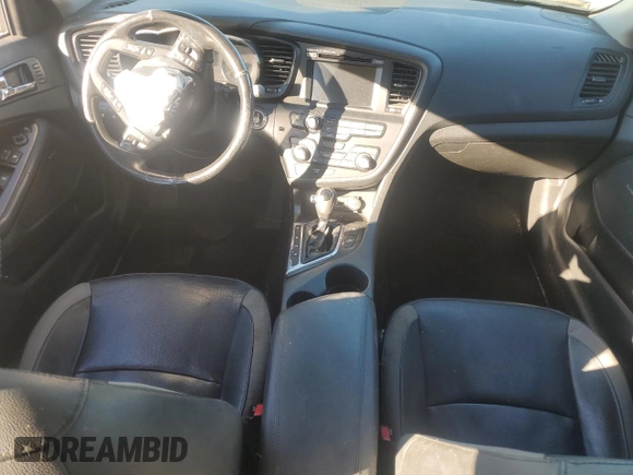2013 Kia Optima EX with VIN KNAGM4AD4D5040468, listed as a Copart auction lot 81608804 with Not provided miles and Salvage title. Bid and sale history available at DreamBid. Image 8.