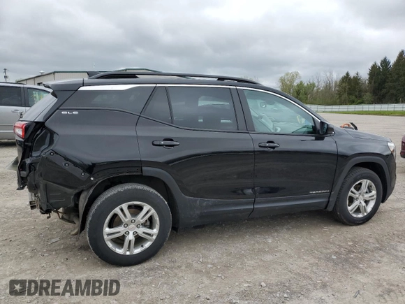 2022 GMC Terrain SLE z VIN 3GKALTEV1NL313378, wystawiony jako Copart lot #55805755 z przebiegiem 35 680 mil mil oraz Szkoda całkowita • Salvage title. Historia ofert i sprzedaży dostępna na DreamBid. Obrazek 3.