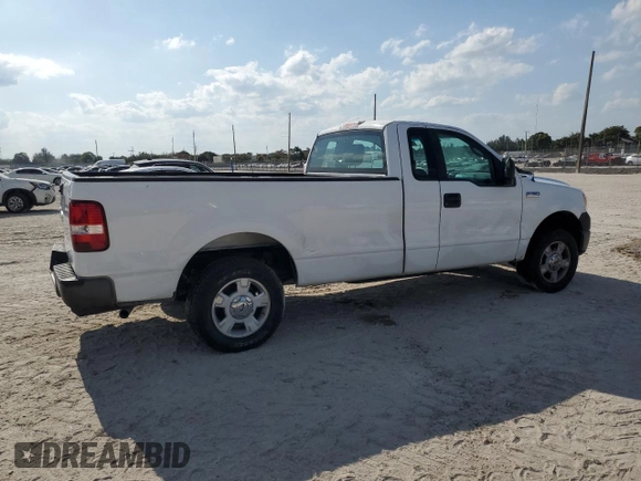 2007 Ford F-150 XL with VIN 1FTRF12237NA36210, listed as a Copart auction lot 53403445 with 153,202 mi miles and Clean Title. Bid and sale history available at carsss.com. Image 3.
