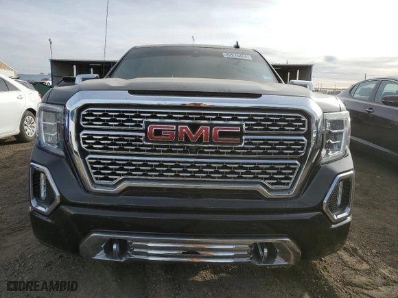 2020 GMC Sierra 1500 Denali with VIN 1GTU9FEL6LZ119443, listed as a Copart auction lot 82270454 with 55,124 mi miles and Salvage Title. Bid and sale history available at carsss.com. Image 5.