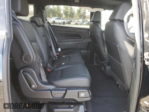 2024 Honda Odyssey Sport with VIN 5FNRL6H77RB003415, listed as a Copart auction lot 43627575 with 19,927 mi miles and Salvage Title. Bid and sale history available at DreamBid. Image 12.