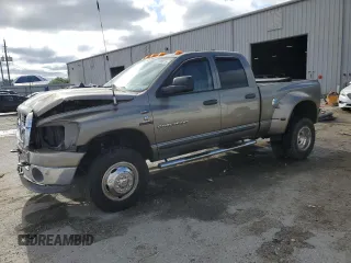 2006 Dodge 3500 Laramie with VIN 3D7LX38C56G266603, listed as a Copart auction lot 51128815 with 219,769 mi miles and Salvage Title. Bid and sale history available at carsss.com. Image 1.