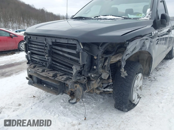 2018 Ford F-150 XL with VIN 1FTMF1EP8JKD65446, listed as a IAAI auction lot 41412677 with 87,225 mi miles. Bid and sale history available at carsss.com. Image 6.