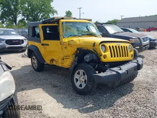 2015 Jeep Wrangler Freedom Edition with VIN 1C4AJWAG9FL601172, listed as a IAAI auction lot 42403889 with 120,026 mi miles and . Bid and sale history available at DreamBid. Image 1.
