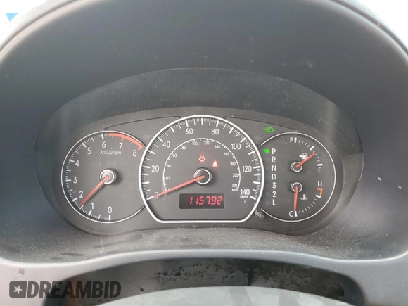 2008 Suzuki SX4 with VIN JS2YC412485105923, listed as a Copart auction lot 85539524 with 115,792 mi miles and Salvage Title. Bid and sale history available at carsss.com. Image 9.
