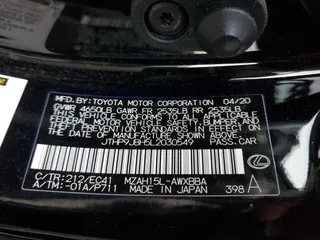 2020 Lexus UX with VIN JTHP9JBH5L2030549, listed as a Copart auction lot 88097685 with 55,214 mi miles and Salvage Title. Bid and sale history available at carsss.com. Image 13.