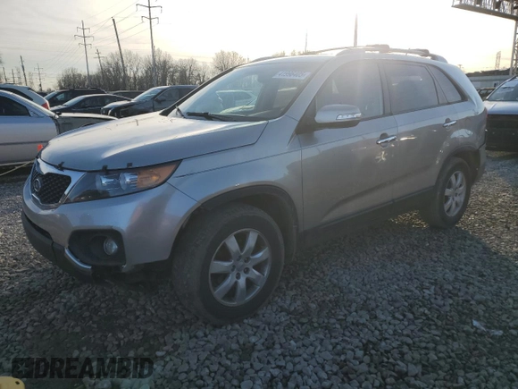 2012 Kia Sorento LX with VIN 5XYKT3A60CG295992, listed as a Copart auction lot 41996405 with 163,094 mi miles and Salvage Title. Bid and sale history available at DreamBid. Image 1.