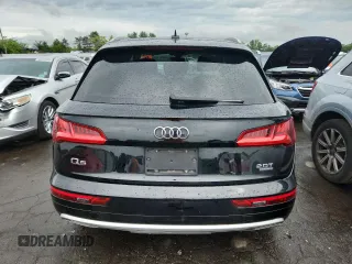 2018 Audi Q5 Premium with VIN WA1ANAFY0J2175633, listed as a Copart auction lot 63984335 with 79,084 mi miles and Salvage title. Bid and sale history available at DreamBid. Image 6.