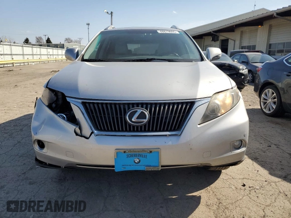 2010 Lexus RX 350 with VIN 2T2BK1BA8AC057693, listed as a Copart auction lot 48879695 with 195,224 mi miles and Salvage Title. Bid and sale history available at carsss.com. Image 5.