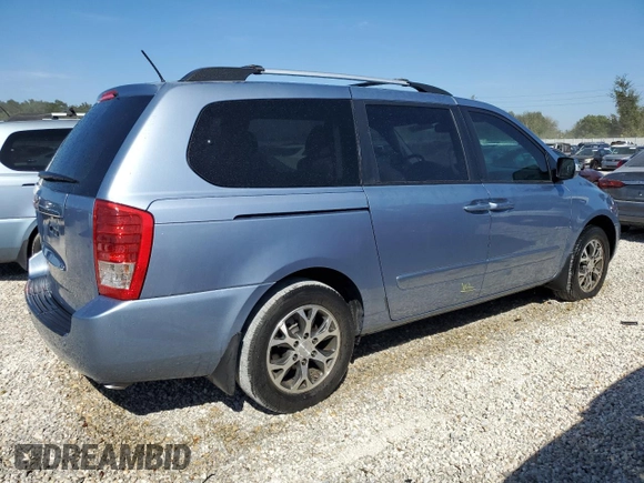 2014 Kia Sedona LX with VIN KNDMG4C77E6568411, listed as a Copart auction lot 77210434 with 36,145 mi miles and Salvage Title. Bid and sale history available at carsss.com. Image 3.