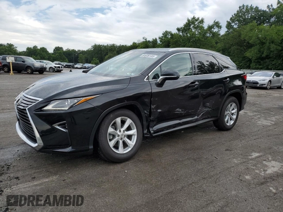 2016 Lexus RX 350 with VIN 2T2BZMCA2GC044863, listed as a Copart auction lot 64636105 with 42,158 mi miles and Salvage title. Bid and sale history available at DreamBid. Image 1.