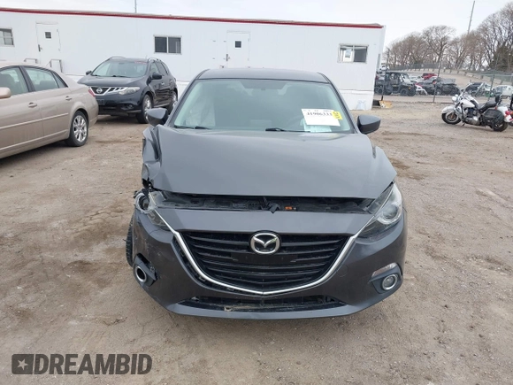 2014 Mazda 3 S Touring with VIN JM1BM1L30E1200337, listed as a IAAI auction lot 41906333 with 92,873 mi miles and . Bid and sale history available at DreamBid. Image 12.