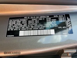 2021 Volvo XC40 Inscription with VIN YV4AC2HL7M2598441, listed as a Copart auction lot 46671144 with 6,336 mi miles. Bid and sale history available at carsss.com. Image 13.