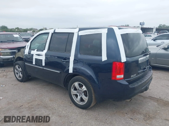 2012 Honda Pilot EX-L with VIN 5FNYF4H52CB070811, listed as a IAAI auction lot 41938672 with 156,446 mi miles and . Bid and sale history available at DreamBid. Image 3.