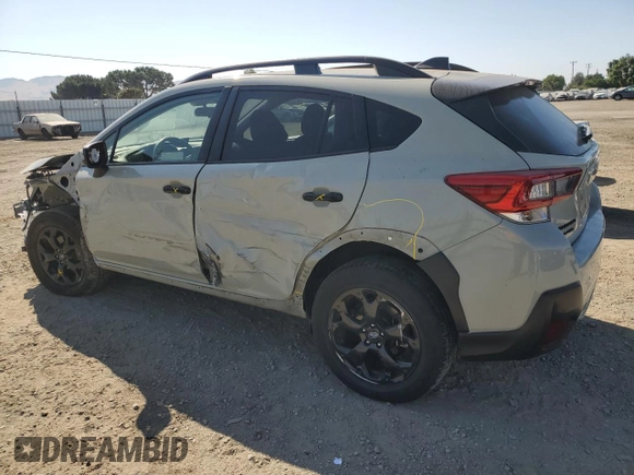 2023 Subaru Crosstrek Premium with VIN JF2GTAPC5P8205662, listed as a Copart auction lot 62179985 with 24,603 mi miles and Salvage title. Bid and sale history available at DreamBid. Image 2.