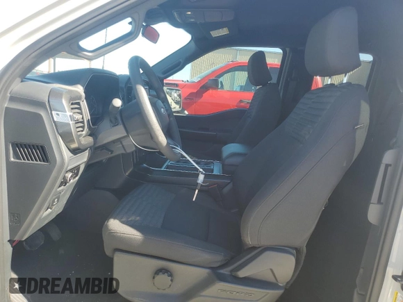 2023 Ford F-150 XL with VIN 1FTEX1CP8PKE67066, listed as a Copart auction lot 43730895 with 24,895 mi miles and Clean title. Bid and sale history available at DreamBid. Image 7.