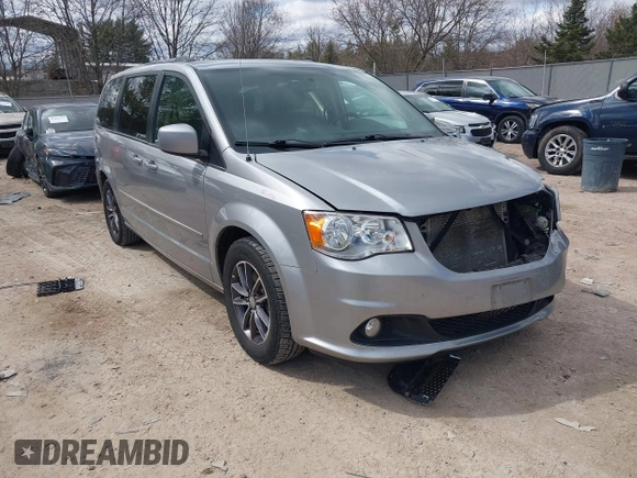 2017 Dodge Grand Caravan SXT with VIN 2C4RDGCG6HR671199, listed as a IAAI auction lot 42031157 with 99,189 mi miles and . Bid and sale history available at DreamBid. Image 1.