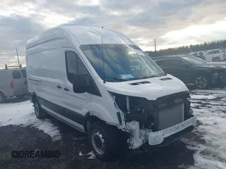 2023 Ford Transit Cargo with VIN 1FTBW1X83PKC09336, listed as a IAAI auction lot 41299101 with 10,551 mi miles and . Bid and sale history available at DreamBid. Image 13.
