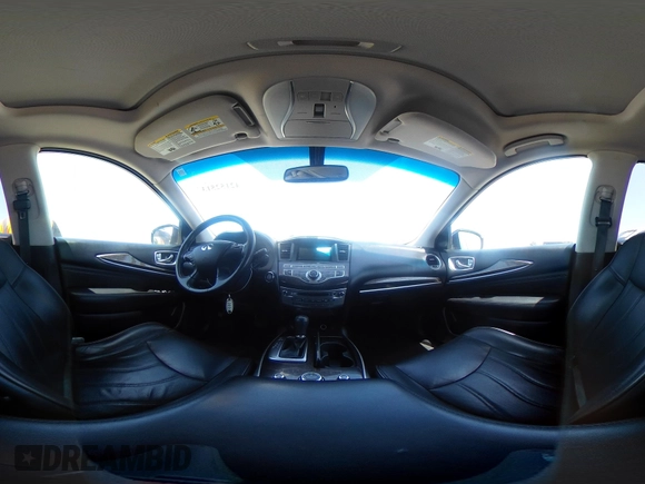 2014 Infiniti QX60 with VIN 5N1AL0MM6EC504157, listed as a IAAI auction lot 42152513 with 217,296 mi miles and . Bid and sale history available at carsss.com. Image 18.