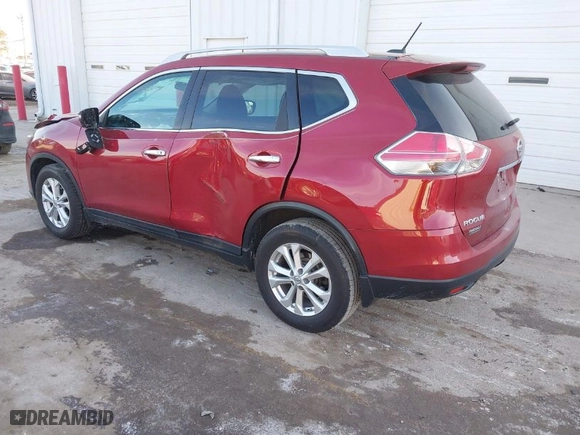 2015 Nissan Rogue SV with VIN 5N1AT2MV3FC899176, listed as a IAAI auction lot 41541885 with 78398 miles. Bid and sale history available at carsss.com. Image 3.