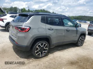 2021 Jeep Compass Limited with VIN 3C4NJDCB9MT599478, listed as a Copart auction lot 57153205 with 144,711 mi miles and Salvage title. Bid and sale history available at DreamBid. Image 3.