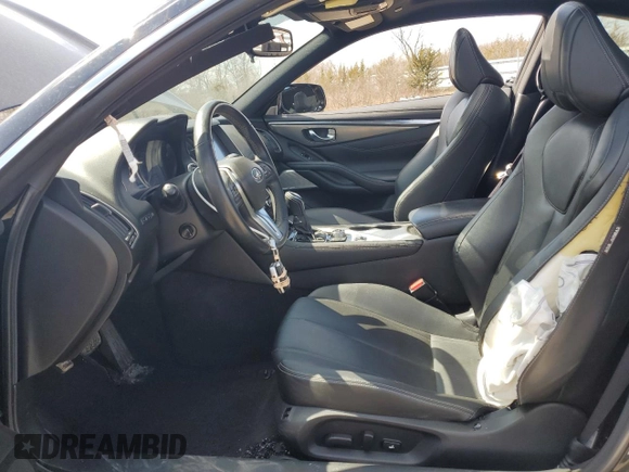 2017 Infiniti Q60 Premium с VIN JN1EV7EL1HM551189, выставлен на аукционе Copart как лот 50954555 с пробегом 93 802 миль миль и Списание • Salvage title. История ставок и продаж доступна на DreamBid. Изображение 7.